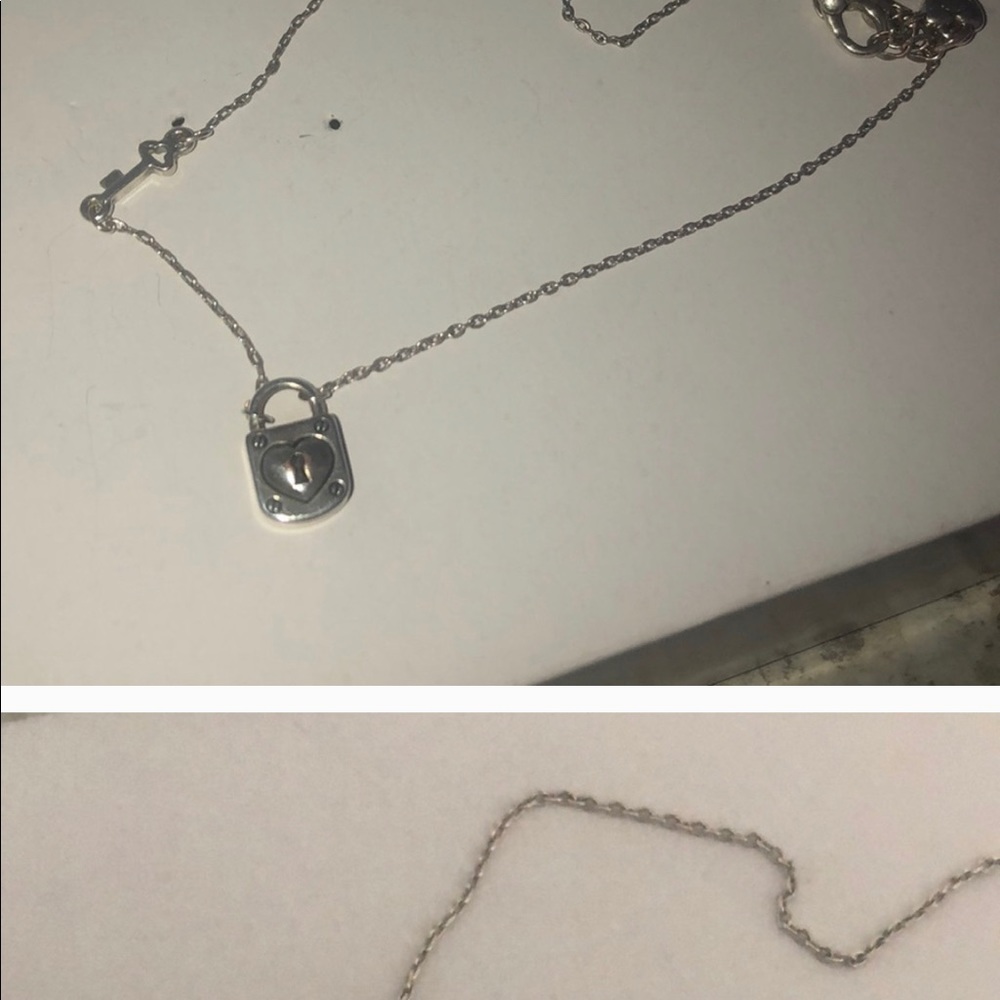 ISO brighton anklet with key and locket